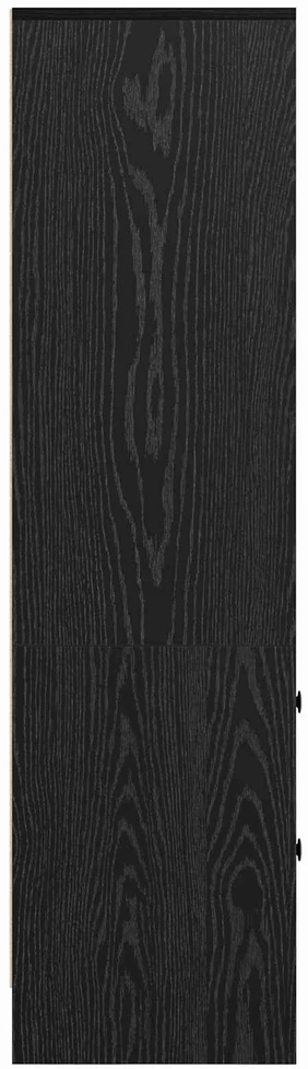 Aukštas spintelė su stalčių Juodas ąžuolas 45,5 x 34 x 127 cm