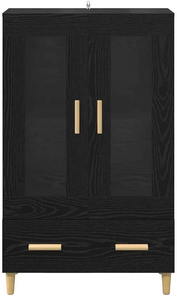 Aukštas spintelė Juodas ąžuolas 70 x 31 x 115 cm