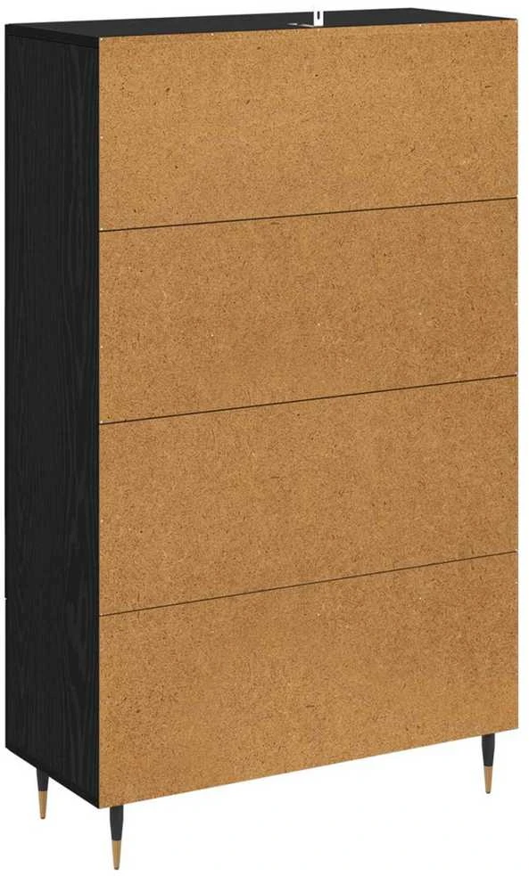 Aukštas spintelė Juodas ąžuolas 69,5 x 31 x 115 cm
