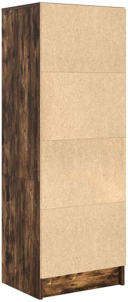 Aukštas spintelė su stalčių Rūkyta ąžuolas 45,5 x 34 x 127 cm