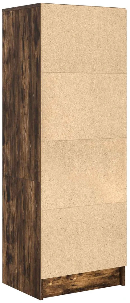 Aukštas spintelė su stalčių Rūkyta ąžuolas 45,5 x 34 x 127 cm