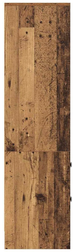 Aukštas spintelė su stalčių Senas medis 45,5 x 34 x 127 cm