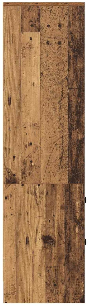 Aukštas spintelė su stalčių Senas medis 45,5 x 34 x 127 cm
