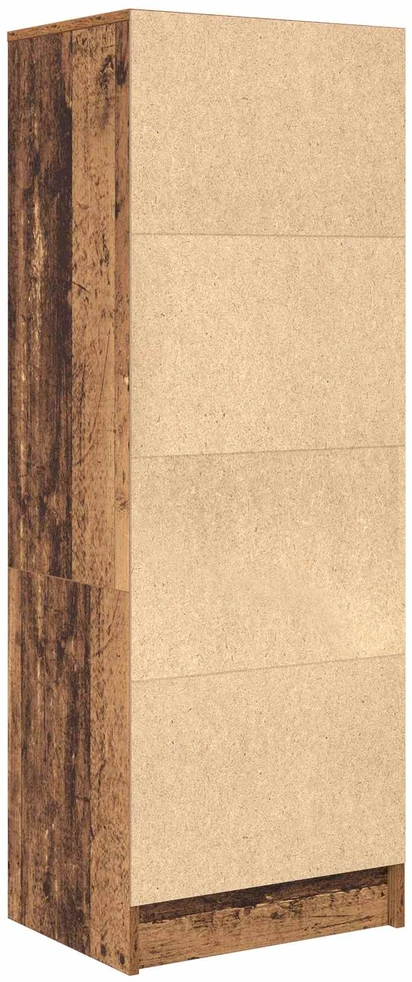 Aukštas spintelė su stalčių Senas medis 45,5 x 34 x 127 cm