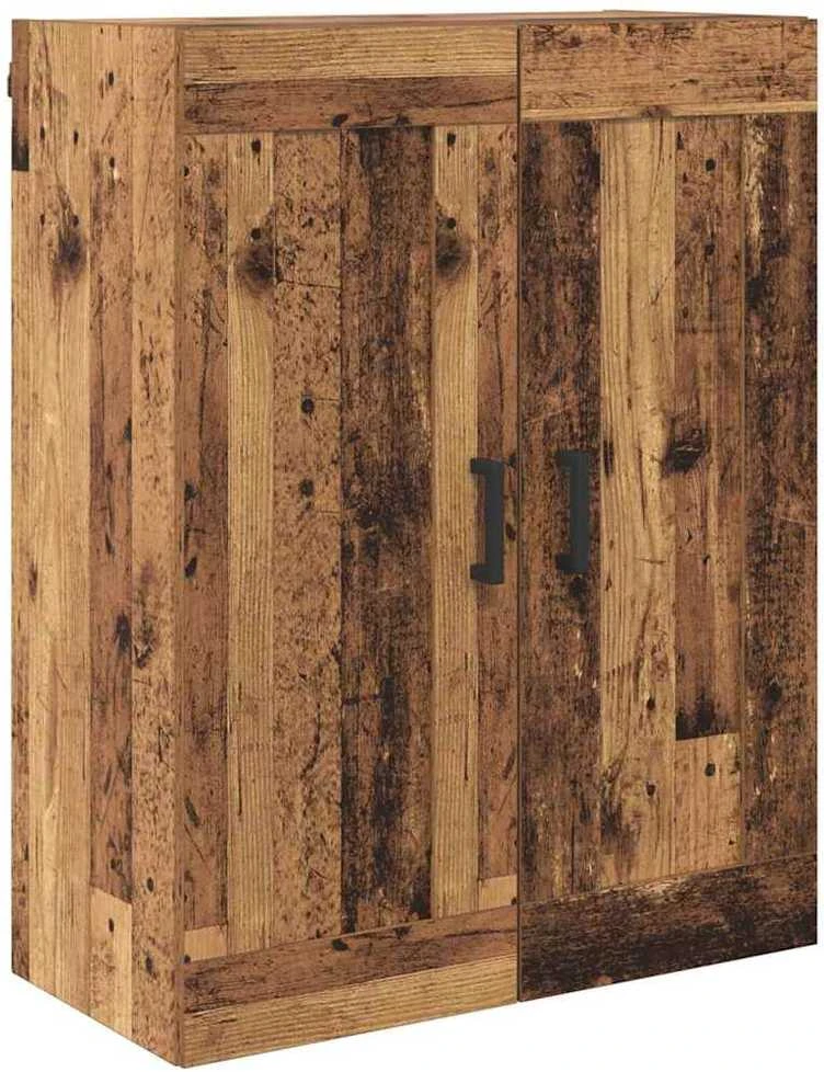 Aukštas spintelė 2 vnt. Senovinis medis 69,5 x 34 x 180 cm
