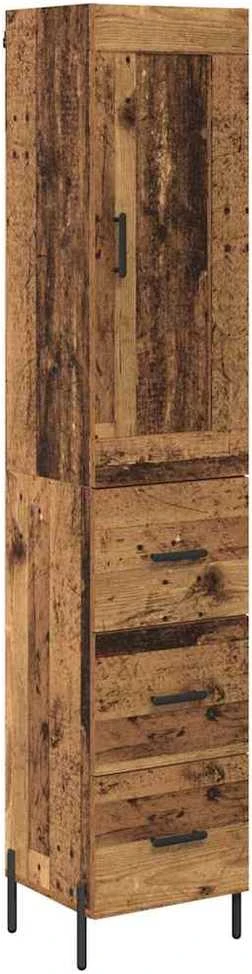 Aukštas spintelė Senovinis medis 34,5 x 34 x 180 cm