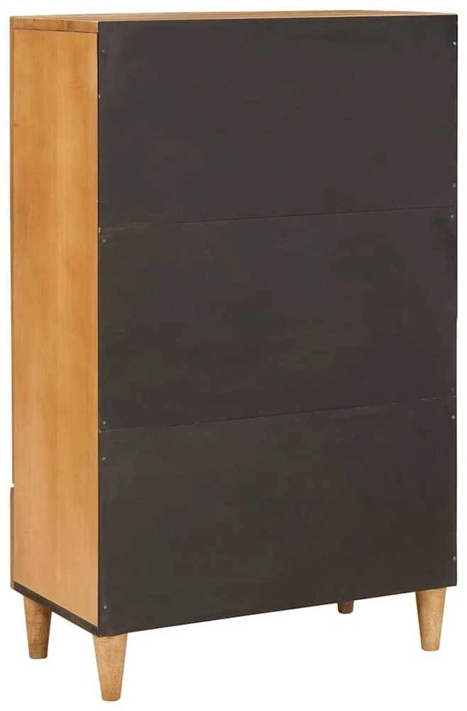 Aukštas spintelė 60 x 33 x 100 cm Kietas mango medis