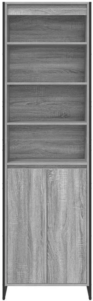 Aukšti spintelės Pilkas Sonoma 60 x 36 x 200 cm