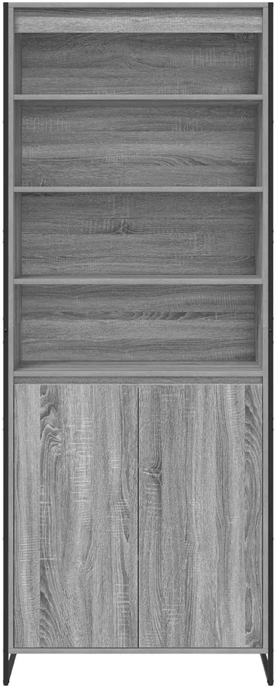 Aukšti spintelės Pilkas Sonoma 79 x 36 x 200 cm