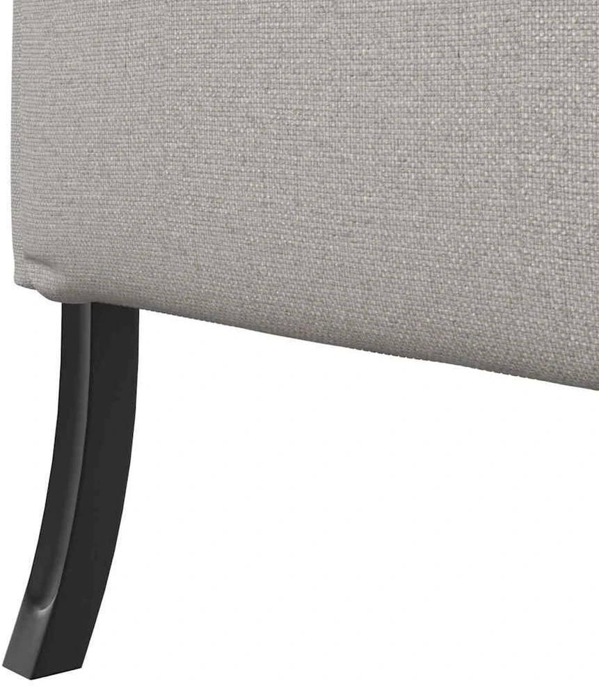 Aukštos nugaros sofa Debesų pilka 109 x 56 x 121 cm audinys