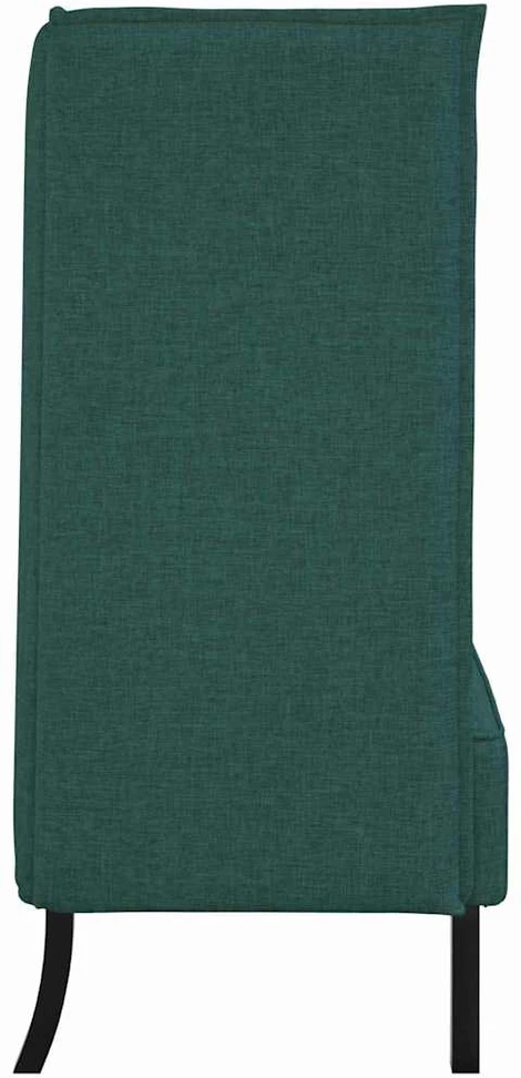 Aukštos nugaros sofa Tamsiai žalia 109 x 56 x 121 cm audinys