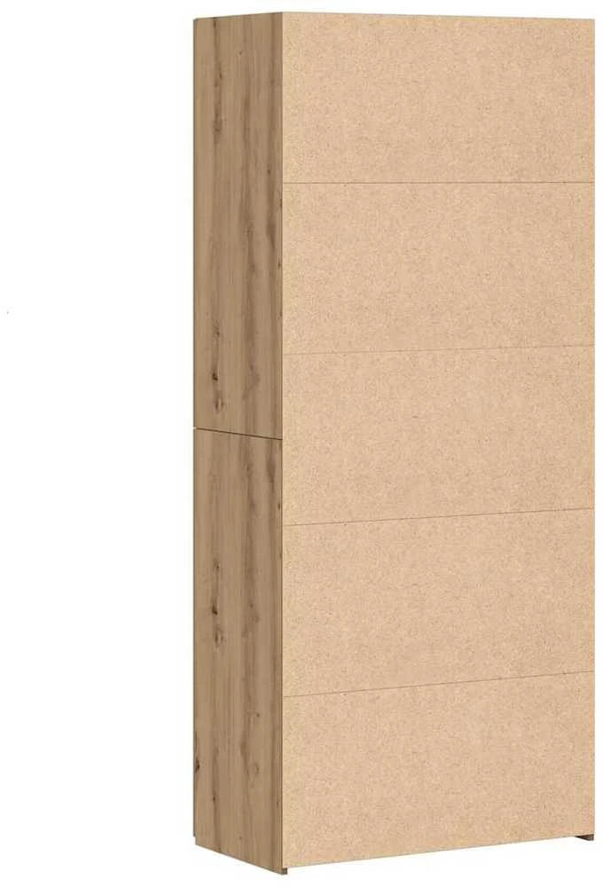 Aukštas spintelė 2 vnt. Amatininkų ąžuolas 80 x 42 x 185 cm