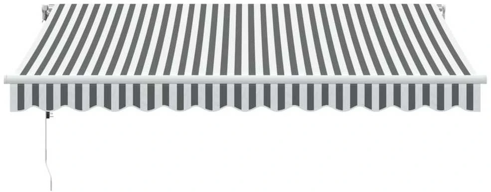 Automatinė ištraukiama markizė, antracito ir balta, 350x250cm