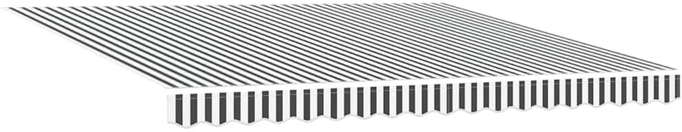 Automatinė ištraukiama markizė, antracito ir balta, 400x300cm
