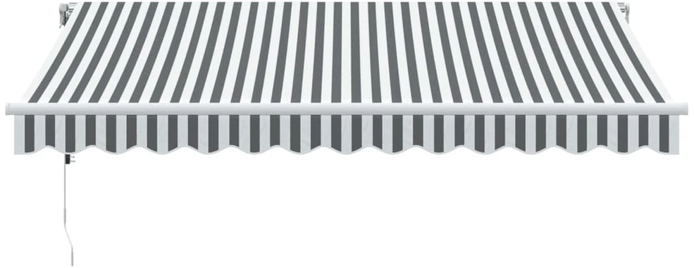 Automatinė ištraukiama markizė, antracito ir balta, 350x250cm