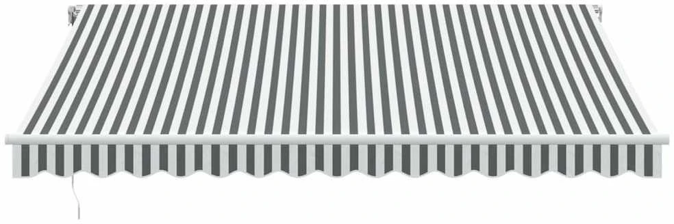 Automatinė ištraukiama markizė, antracito ir balta, 400x350cm
