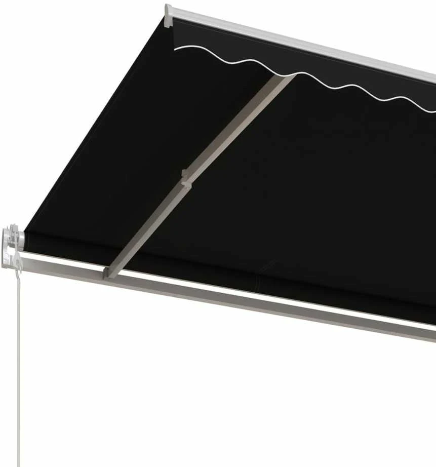 Automatinė ištraukiama markizė, antracito spalvos, 400x350cm