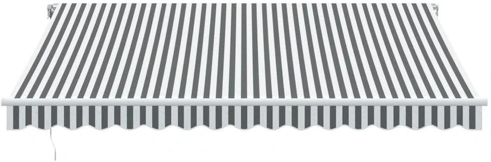 Automatinė ištraukiama markizė, antracito ir balta, 400x350cm