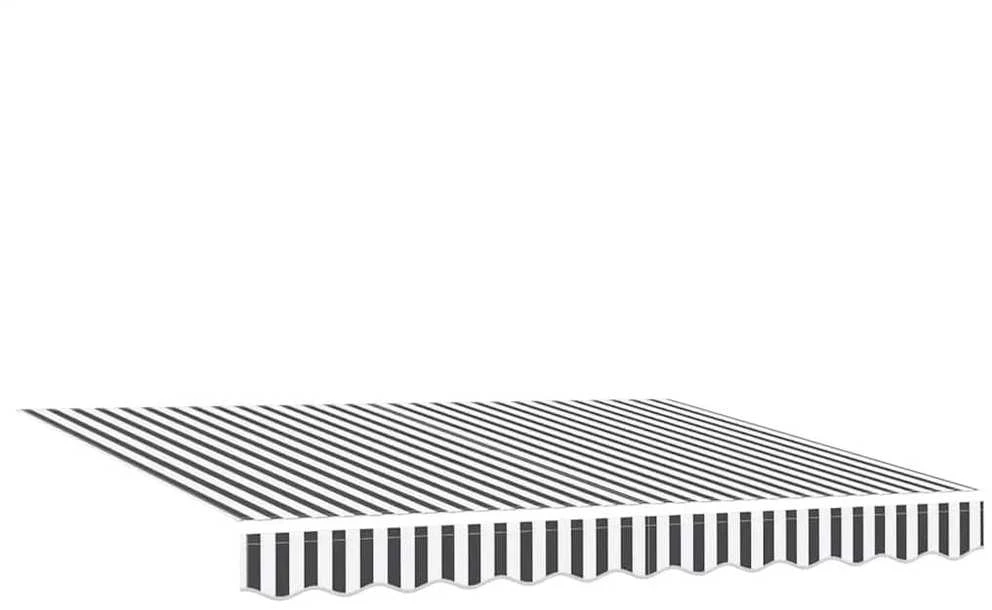 Automatinė ištraukiama markizė, antracito ir balta, 300x250cm