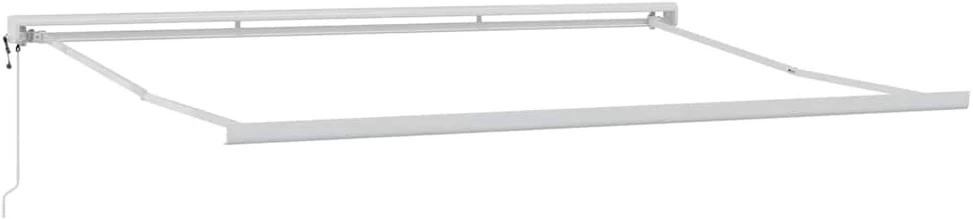Ištraukiama markizė Vyšninė 400 × 300 cm Audinys ir metalas