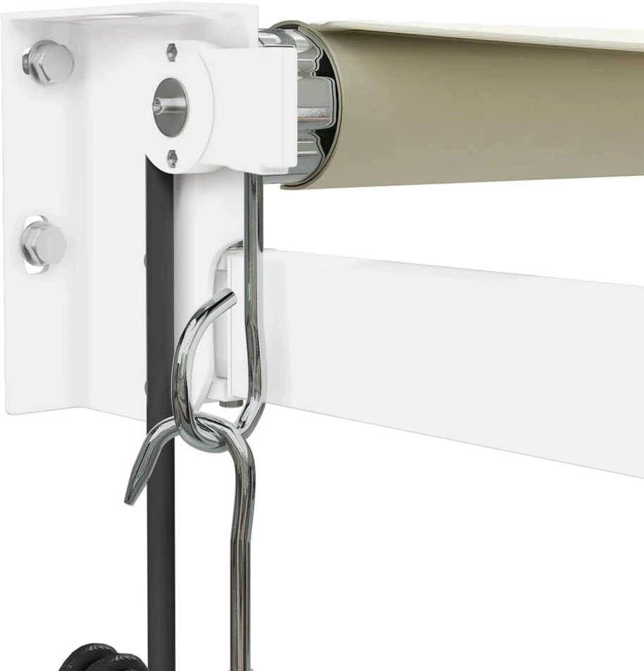 Automatinė ištraukiama markizė, kreminės spalvos, 3,5x2,5m