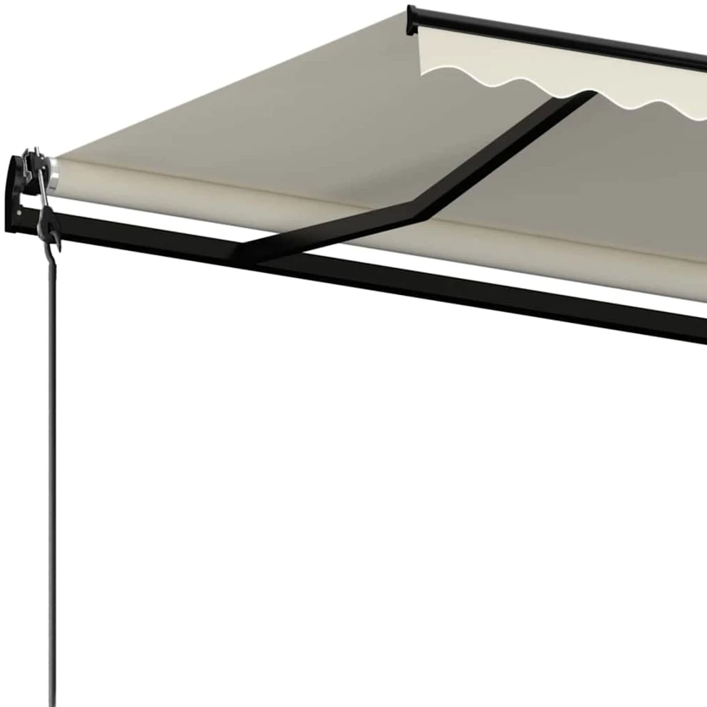 Automatinė ištraukiama markizė, kreminės spalvos, 450x350cm