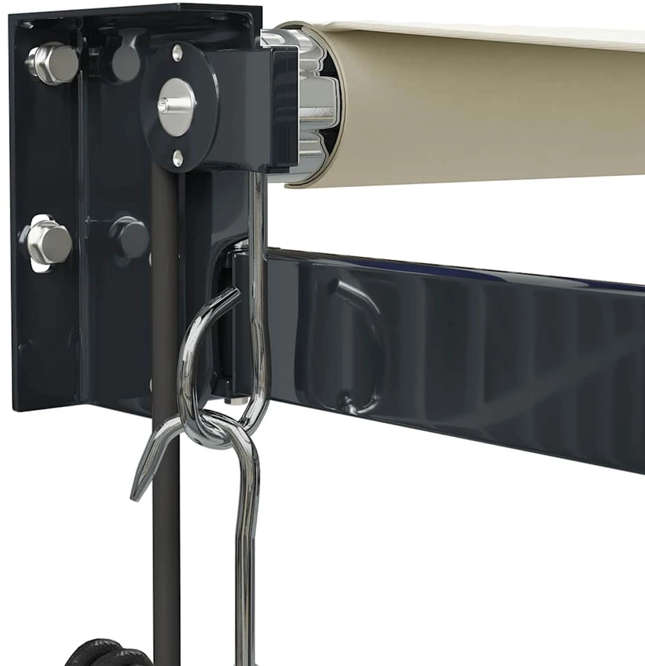 Automatinė ištraukiama markizė, kreminės spalvos, 3x2,5m