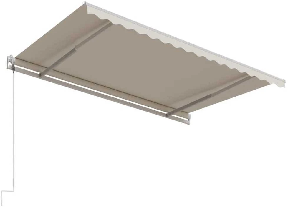 Automatinė ištraukiama markizė, kreminės spalvos, 450x300cm
