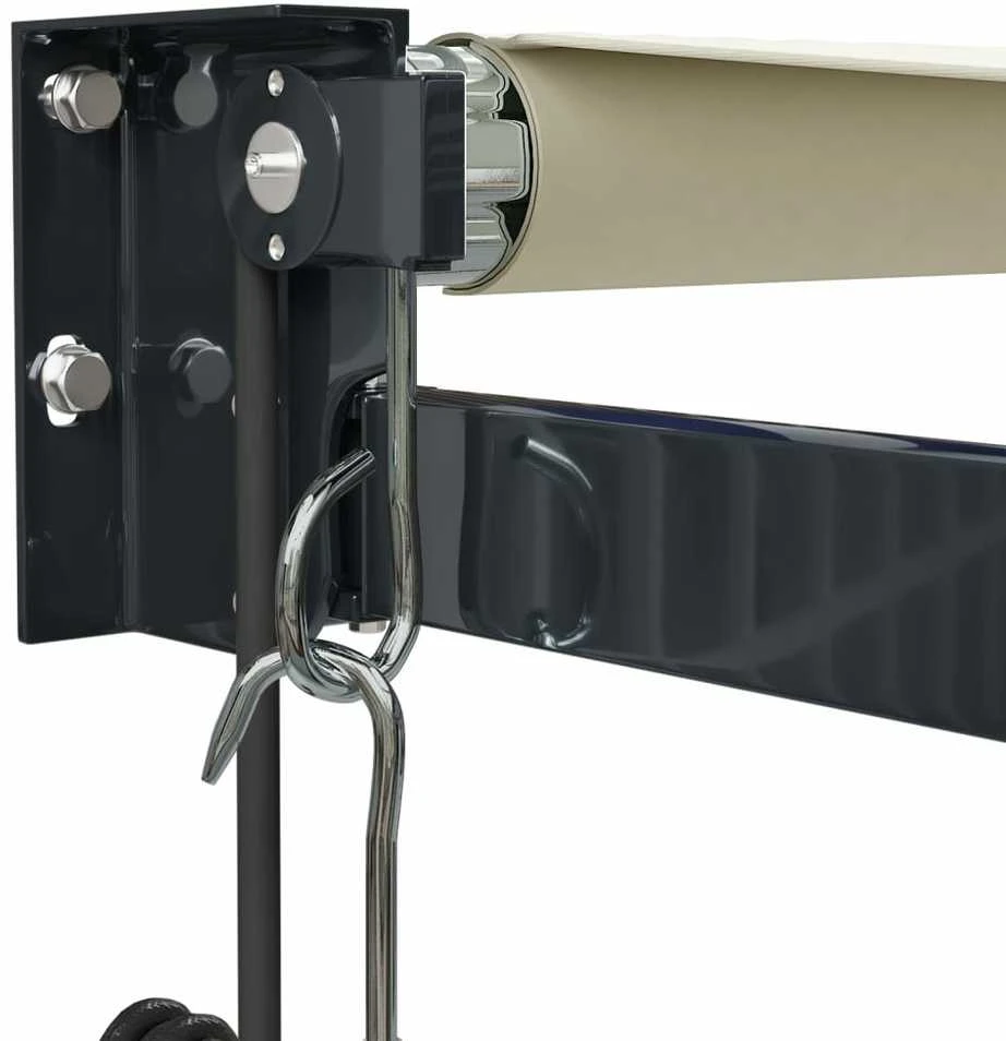 Automatinė ištraukiama markizė, kreminės spalvos, 4,5x3m
