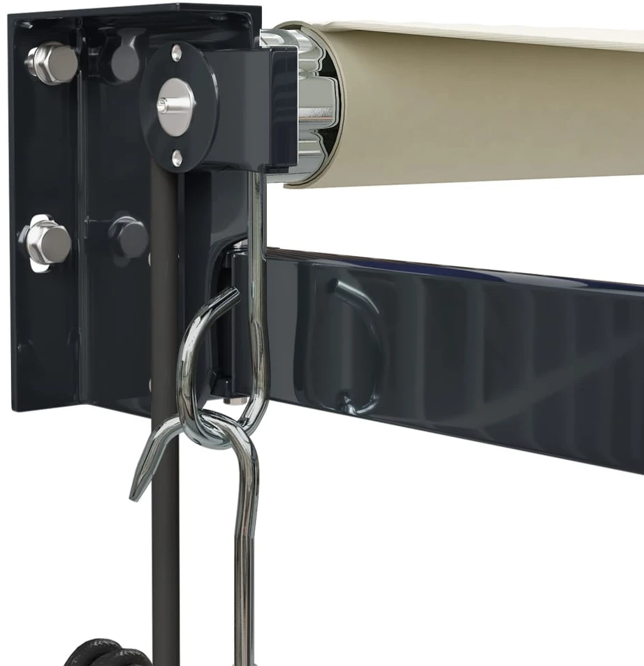 Automatinė ištraukiama markizė, kreminės spalvos, 4,5x3m