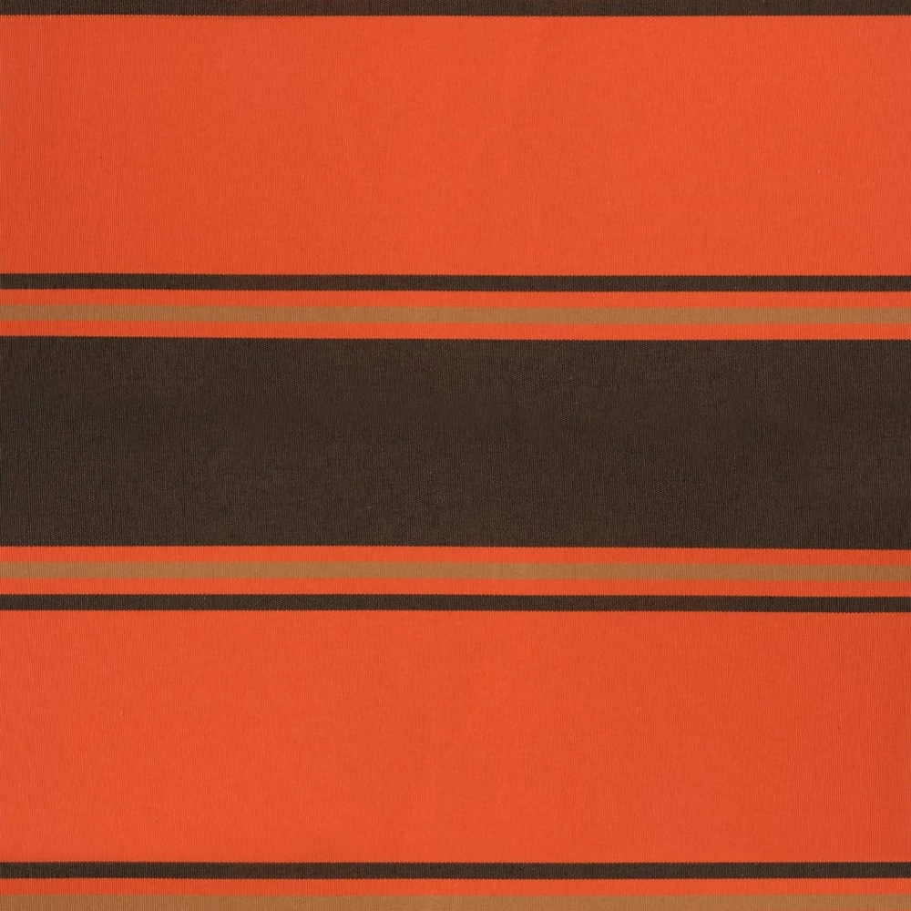 Automatinė ištraukiama markizė, oranžinė ir ruda, 3x2,5m