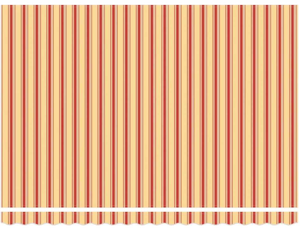 Ištraukiama markizė Geltona ir Oranžinė 450 × 350 cm