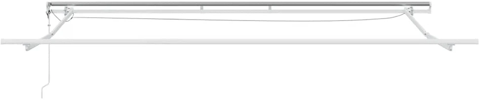 Automatinė ištraukiama markizė su LED, ruda, 450x300cm