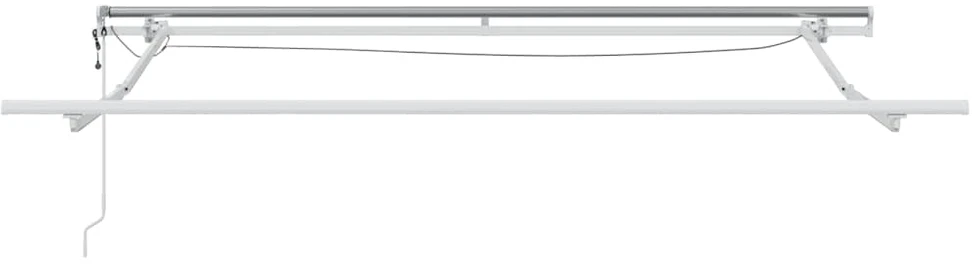 Automatinė ištraukiama markizė su LED, ruda, 300x250cm