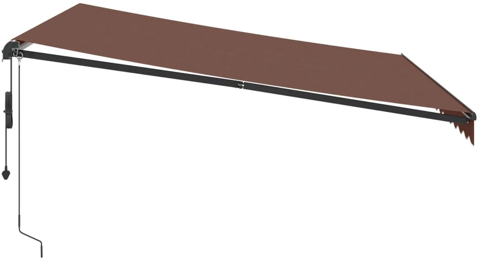 Ištraukiama markizė Ruda 400 × 350 cm Poliesteris