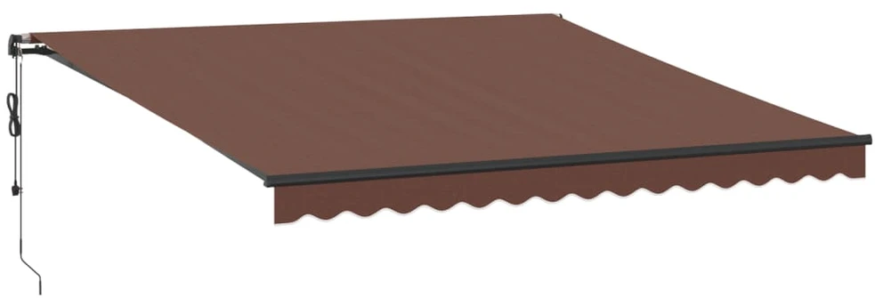 Ištraukiama markizė Ruda 400 × 350 cm Poliesteris
