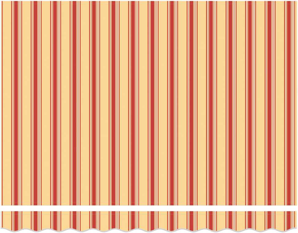 Ištraukiama markizė Geltona ir Oranžinė 300 x 250 x 165 cm