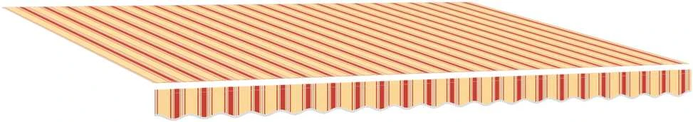 Ištraukiama markizė Geltona ir Oranžinė 450 × 300 cm