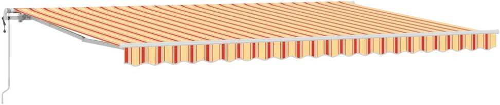 Ištraukiama markizė Geltona ir Oranžinė 500 × 350 cm