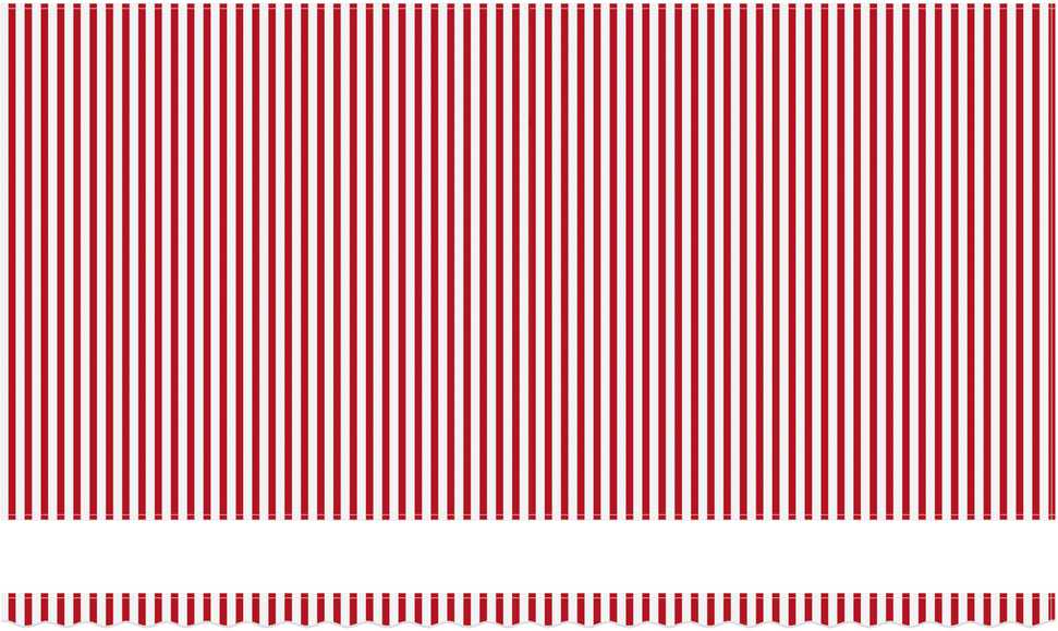 Ištraukiama markizė Raudona ir balta 600 × 350 cm