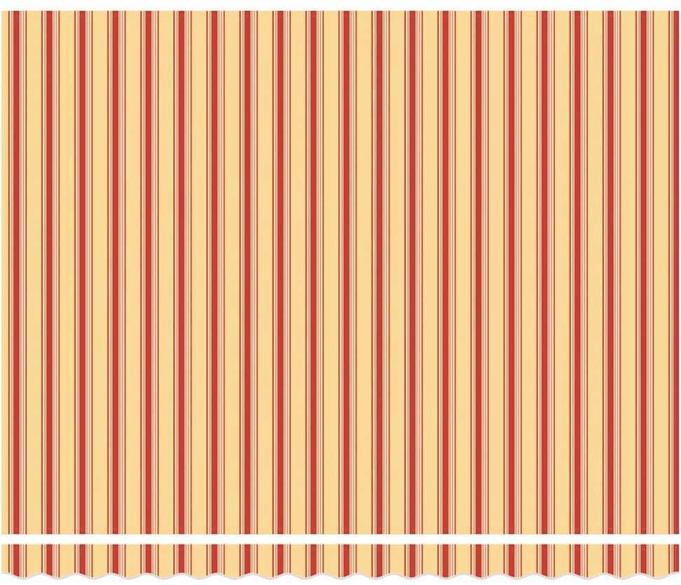 Ištraukiama markizė Geltona ir Oranžinė 400 × 300 cm