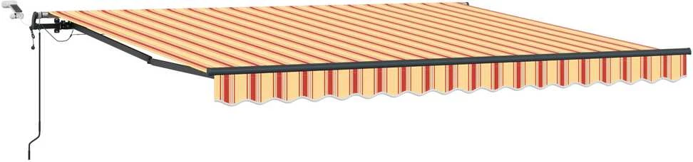 Ištraukiama markizė Geltona ir Oranžinė 400 × 300 cm