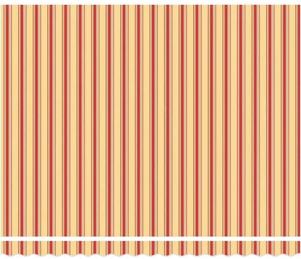 Ištraukiama markizė Geltona ir Oranžinė 400 × 300 cm