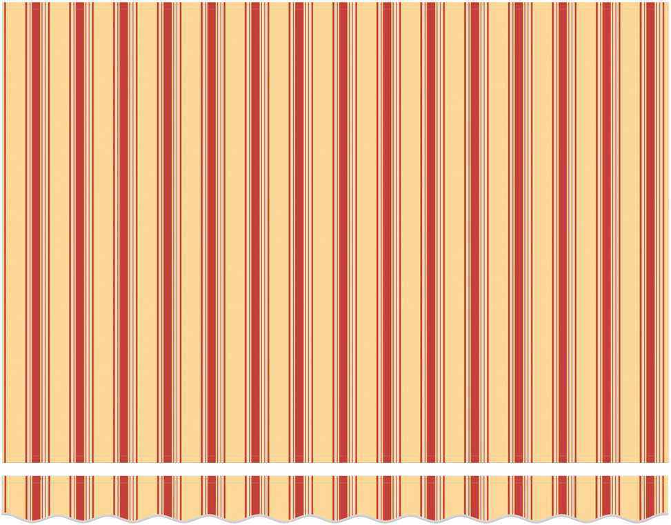 Ištraukiama markizė Geltona ir Oranžinė 300 x 250 cm