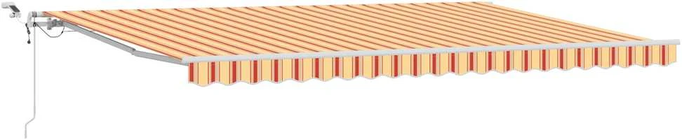 Ištraukiama markizė Geltona ir Oranžinė 500 × 350 cm