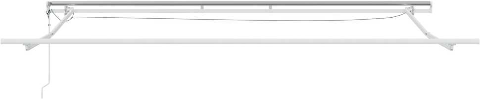 Ištraukiama markizė Oranžinė ir ruda 400 × 300 cm Poliesteris