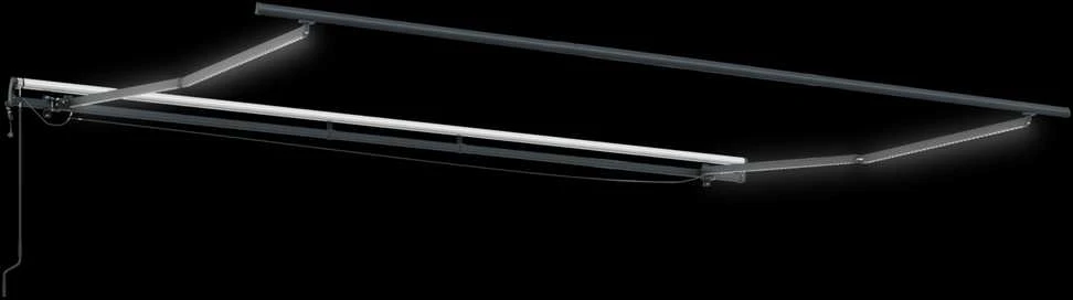 Ištraukiama markizė Smėlio 450 × 350 cm Poliesteris
