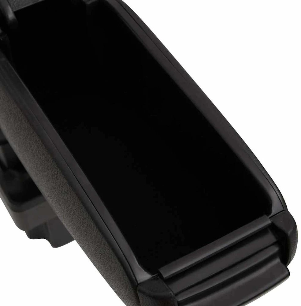 Automobilio porankis, juodos spalvos, 11,5x32x(30–50)cm, ABS