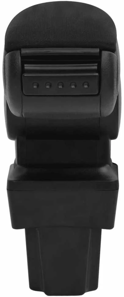 Automobilio porankis, juodos spalvos, 11,5x32x(30–50)cm, ABS
