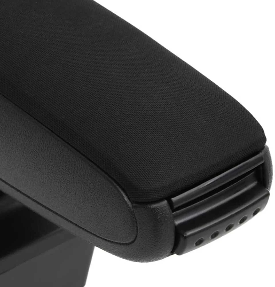 Automobilio porankis, juodos spalvos, 12x37x(31–48)cm, ABS